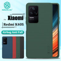 Nillkin PC + TPU แบบแข็งเคสสำหรับ Xiaomi Redmi K40s เคสมือถือเป็นประกายน้ำแข็งสุดหรู PC + ฝาหลังป้องกันแข็ง TPU