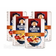 Nửa thùng yến mạch Quaker Oats 1 minutes dạng cán vỡ 4.52kg