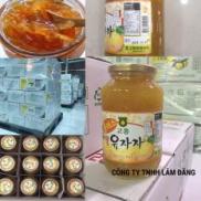 Trà Chanh Mật Ong 1Kg Lọ Sản phẩm của Bộ nông nghiệp Hàn Quốc