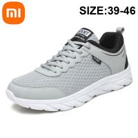 Xiaomi Mijia Mens Sneakers Mesh Breathable Mens Casual Shoes Outdoor Fitness Mens Sneakers Comfortable Male Tennis Shoes
