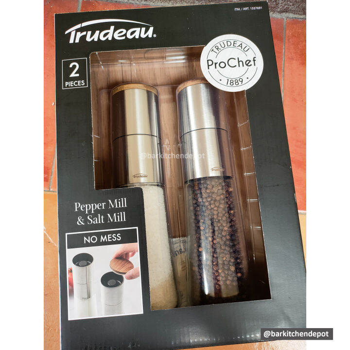 Trudeau Pepper Mill and Salt Mill Lazada PH