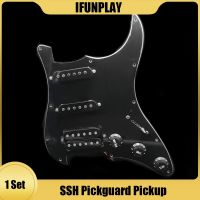 【CW】 SSH Prewired Electric Pickguard Pickup Set 3Ply Pickups for