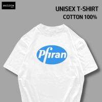 [ปรับแต่งได้]ซื้อ 5 ฟรี 1 กระเป๋าผ้าสุดน่ารัก เสื้อยืด Pfiran ใส่ได้ทั้ง ชาย หญิง เนื้อผ้าเกรดพรีเมี่ยม ไม่ต้องรีด ใส่สบ  5Y9S