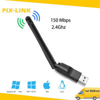 【Big-Sales】 【Big savings】 150Mbps Ralink RT5370การ์ดเครือข่ายไร้สาย Mini USB 2.0 WiFi Adapter เสาอากาศ PC LAN Wi-Fi Dongle 802.11 B/g/n