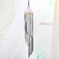 ใหม่กลางแจ้งโลหะ Wind Chimes Yard Garden Bell Wind Chime Window Bells แขวนผนังตกแต่งบ้านตกแต่งบ้านลมไม้-lihanrui