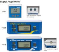 เครื่องวัดมุม/องศาดิจิตอลวัดมุมแบบธรรมดา และแบบมีแม่เหล็ก/Aluminum Digital Angle Meter รุ่น 76825 แบบกันน้ำกันฝุ่น ไม่มีแม่เหล็ก รหัสสินค้า SKU-01065