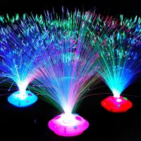 Colorful LED Fiber Optic Starry Sky Light Lamp Holiday Christmas Wedding Decor Stars Shine In The Dark Kids Toys Nighting Lamps