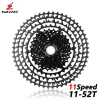 WUZEI MTB 11 Speed 11-50T 11-52T เทปล้อฟรีวีลจักรยานน้ำหนักเบา365G ภูเขาอะไหล่รถจักรยาน11T สำหรับ Shimano M8000 M9000