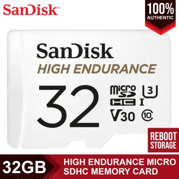 SanDisk 32GB High Endurance microSDHC Card (U3, Class 10)