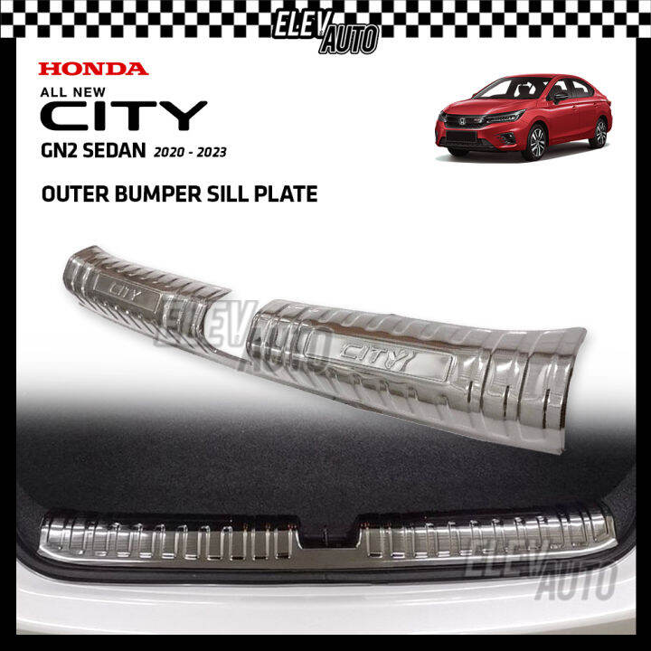 Honda City GN2 Sedan 2020 - 2023 Rear Inner Bumper Guard Sill Plate ...