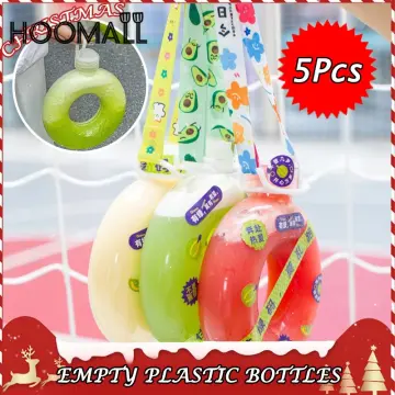 5pcs 16oz Plastic Juice Bottles Juice Containers With Lids, Reusable  Juicing Bottles, Smoothie Bottle, Empty Plastic Juice Bottles, Drink  Containers