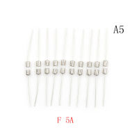 10Pcs F1A/1.5A/2A/3A/5A Fast Blow หลอดแก้ว Fuse Axial Leads 3.6X10Mm 250V