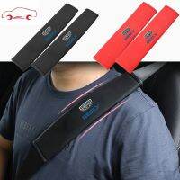 ที่หุ้มเข็มขัดนิรภัยรถยนต์ Universal Auto Leather Shoulder Cushion Protector Strap Safety Belt For Geely Boyue Binyue X50 X70