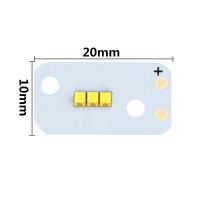 【✜】 Correct Engineering Service Limited 10ชิ้นไฟรถยนต์จำนวนมาก H1 H4 H7 15วัตต์9โวลต์หลอดไฟหน้ารถยนต์6000พันไฟพลังงานสูง Led อะไหล่ซ่อมไฟหน้ารถ DIY ชุด LED