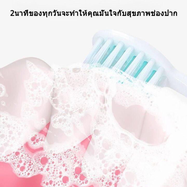 พร้อมสต็อกในประเทศไทย-แปรงสีฟันไฟฟ้า-sonic-electric-toothbrush-อัตโนมัติ-กันน้ำ-ใช้แบตเตอรี่แปรงสีฟัน