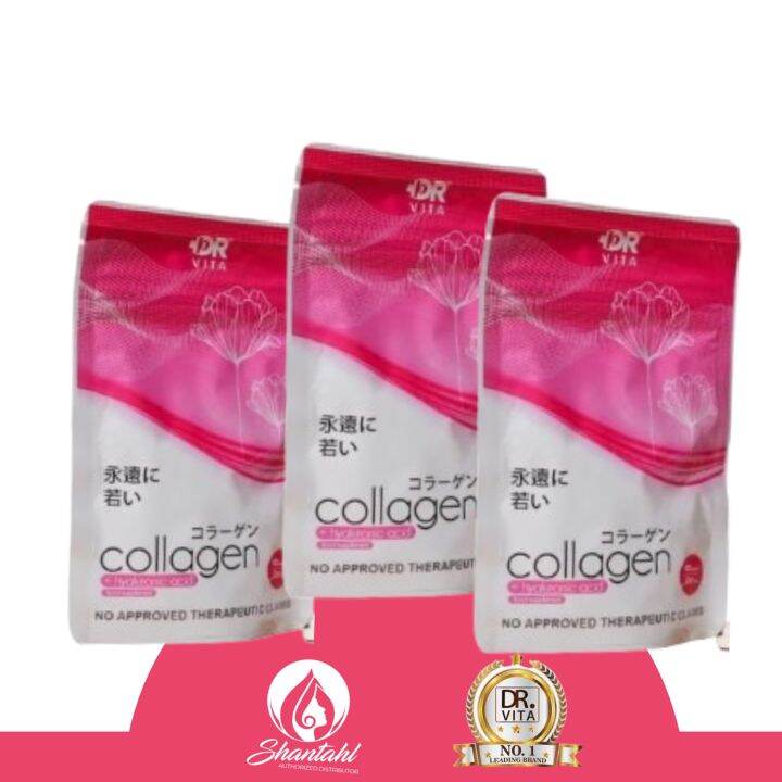 DR. VITA COLLAGEN WITH HYALURONIC ACID & GLUTA ABSORPTION ANTIAGING