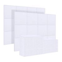 20 Pcs Sound Dampening Panel,Sound Proof Padding Beveled Edge Tiles,for Sound Insulation Acoustic Treatment