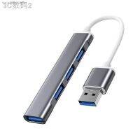 Yituo ฮับด็อกต่อขยายรถยนต์สี่ USB สำหรับแล็ปท็อปมัลติพอร์ตประเภทอุปกรณ์แท่นวางมือถือเริ่มต้น