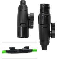 [HOT BEIJMKLHIW 547] 12มม./16มม. Double Tap Quick Release Connector Aquarium วาล์วควบคุมน้ำท่อท่อลด Joint