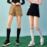 Love Golf Breathable Leg Cover Female Cotton Sunscreen Stocks Girls Sports Stockings Elastic Slim Knee-high Socks