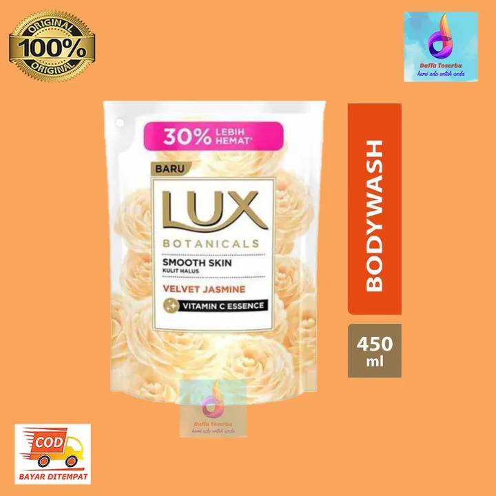 Lux Botanicals Velvet Jasmine Body Wash Smooth Skin 450 ML Lazada