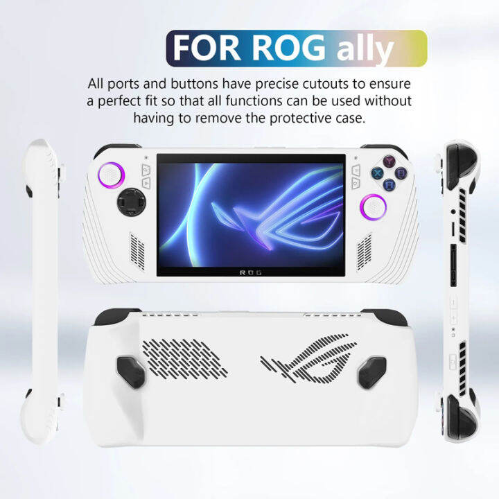 Protective Case for Asus ROG ALLY Consoles Shockproof Protector Cover for  ROG ALLY Console Protector with Stand Base Accessories