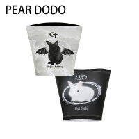 เสื้อกั๊กบราแบบสั้นสำหรับผู้หญิง PEAR DODO พิมพ์รูปกระต่ายเกาหลี