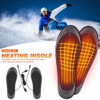 [A Like] USB Electric Heated Shoe Insole Winter Warm Women Foot Pad Washable Thermal Men Boot Mat Unisex Heating Insoles