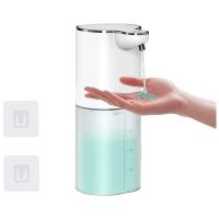 Soap Dispenser Wall Mounted, 400Ml Rechargeable Automatic Soap Dispenser with 4 Adjustable Levels, Soap Dispenser