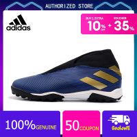 【100% genuine】Adidas Football Shoes-Adidas Nemeziz 19.3 Laceless TF Dark blue Size 39-45 รองเท้าสตั๊ด รองเท้าฟุตบอลผู้ชาย สตั๊ดฟุตบอล รองเท้าสตั๊ด Adidas Sports Mens Football Boots