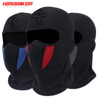 、;]Breathable Full Face Balaclava Motorcycle Outdoor Riding Dustproof Windproof Scarf Headgear Hood Helmet Neck Face