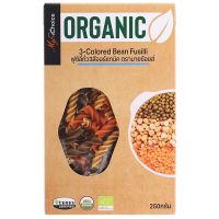 [Free Shipping! My Choice Organic 3Colored Bean Fusilli 250g. | Cash on Delivery] จัดส่งฟรี! มายช้อยส์ฟูซิลี่ถั่ว3สีออร์แกนิค 250กรัม | เก็บเงินปลายทาง