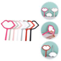 7 Pcs Lip Makeup Mirror Daily Use Travel Compact Mirrors Kids Accessories Girls Portable Handheld Mirrors