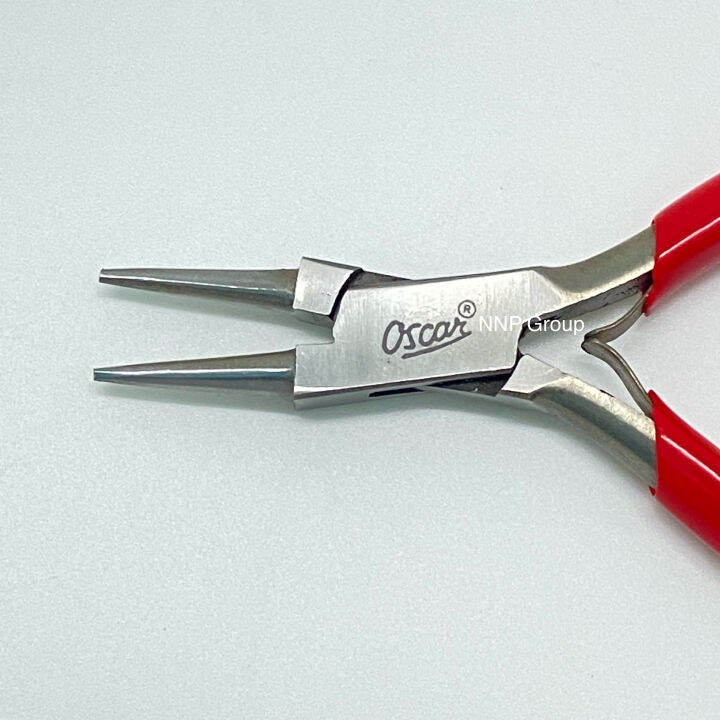 คีมช่าง-คีมปากแหลม-คีมปากแบน-คีมปากกลม-stainless-steel-pliers-size-5-แบนรด์-oscar