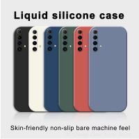 Suitable for real me x50 phone case realme realme x50pro liquid silicone real me x straight edge soft case x phone protection Electrical Connectors