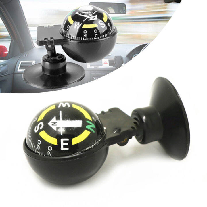 Car Compass Pocket Mini Ball Dash Dashboard Car Mount Navigation