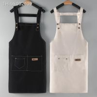 ✹ High-quality Kitchen Household Cooking Apron Men Women Oil-proof Waterproof Adult Waist Fashion Coffee Overalls Wipe Hand Apron