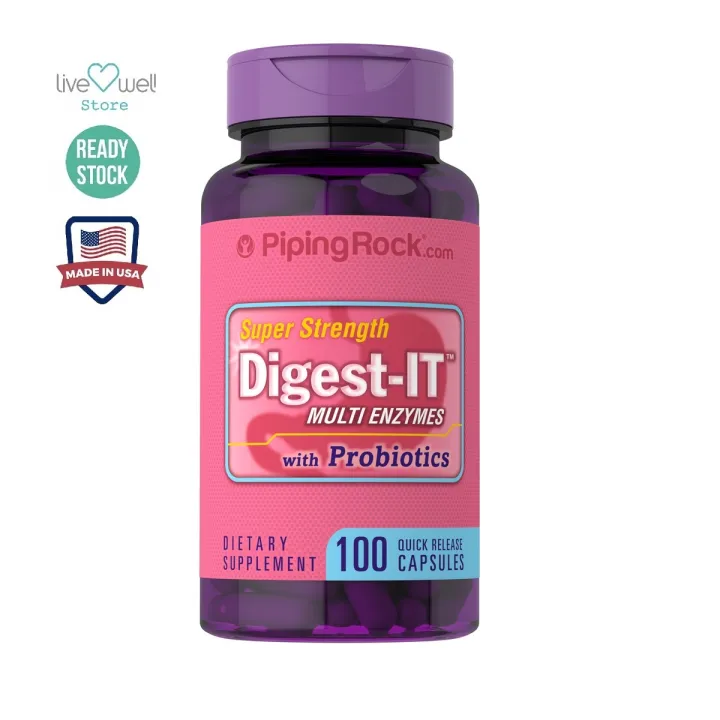 [Ready Stocks] DigestIT Multi Enzymes for Healthy Digestion with