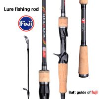 BUDEFO Spinning Casting Fishing Rod 1.68m 1.8m 2.1m 2.4m 2.7m 3.0m Baitcasting T800 Carbon 3-50g