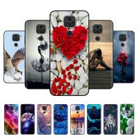 For Xiaomi Redmi Note 9 Case Cute Flower Painted Soft Silicone Phone Back Cover for Xiaomi Redmi Note 9 Note9 10X 4G Cases Coque Electrical Safety