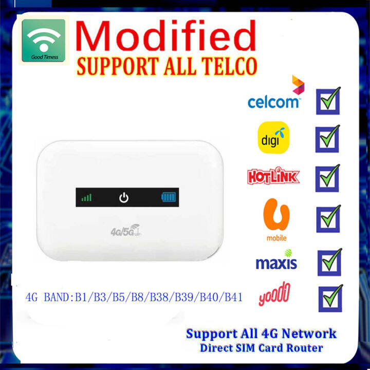 100% New 4G Modified Router Modem hotspot unlimited 4G LTE Wifi router ...