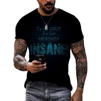 Summer Men New Funny Interest graphic t shirts Fashion Casual Hip Hop Personality Printed Round Neck Short Sleeve Tees Tops