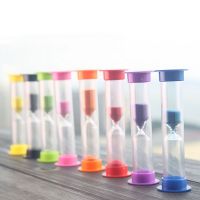 1-3 Minute Colorful Hourglass Sandglass Clock Timers Sand Timer Shower Timer Tooth Brushing Timer Children Desk Home Decor