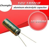 5pcs-20pcs 16V1800UF 16V 1800UF 10*20 Low ESR/Impedance high frequency aluminum electrolytic capacitor size 10*20MM