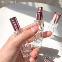 ₪▩  10ml Rose Gold Silver Black Glass Portable Refillable Perfume Bottle Cosmetic Container Empty Spray Atomizer Travel Sub bottle