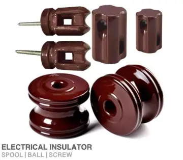 Secondary Rack with Porcelain Insulator 2 and 3 Spool (Electrical