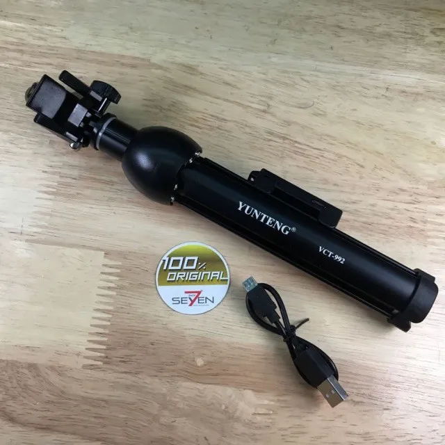 ของดี! Yunteng VCT992ไม้เซลฟี่พร้อมขาตั้ง 3 ขาในตัว ถ่ายสวย! Lazada
