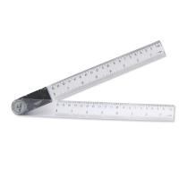 Shahe Digital protractor Angle ruler 200mm 8inch Angle Finder Meter Plastic 360 degree goniometer inclinometer Measuring Tool