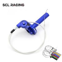 Alconstar 22mm Aluminum Acer Throttle Grip Quick Twister and Throttle Cable CRF50 70 110 IRBIS 125 250 Dirt Bike Motorcycle