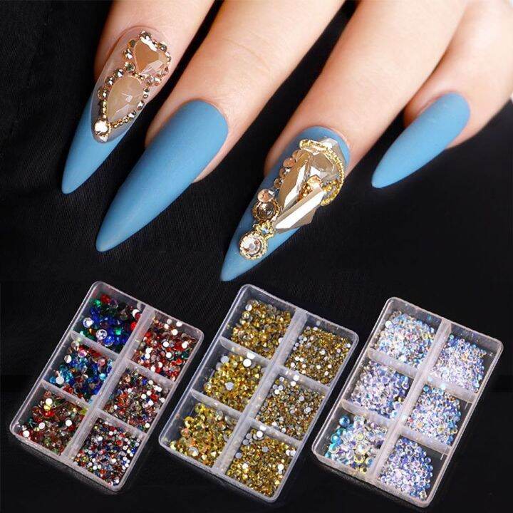 curtes-shiny-diy-nail-art-decorations-flat-bottom-nail-glitter-jewelry-3d-nail-rhinestones-6-gridsbox-colorful-glass-crystal-mixed-shape-manicure-accessories